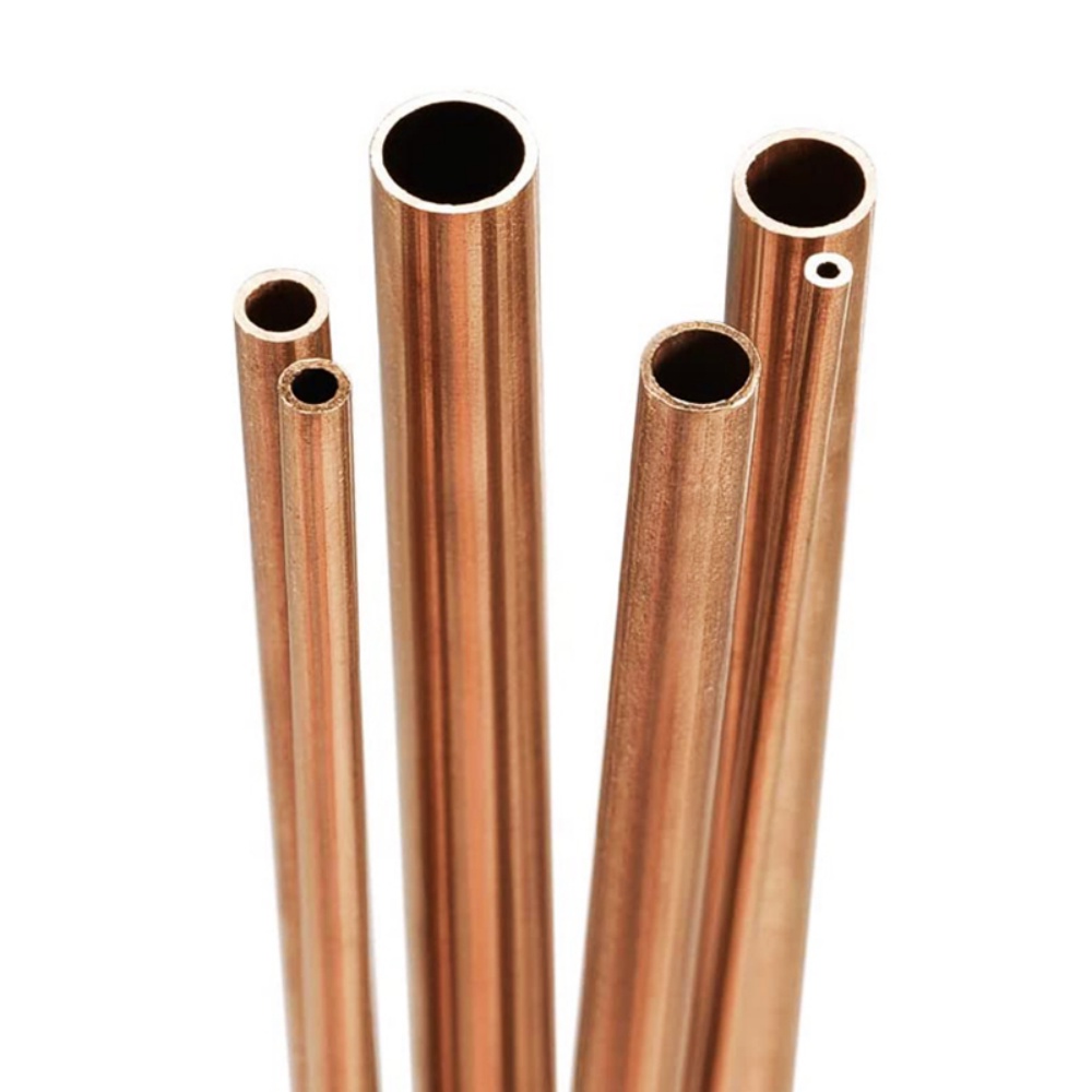 Ống Đồng Dày 1mm 300 500mm OD 3.5 4.5 5.5 6.5 7.5 8.5 9.5mm Siêu Mỏng