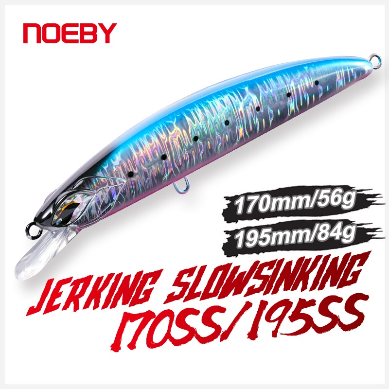 Mồi Câu Cá Giả Cứng 170mm 56g 195mm 84g NBL9676