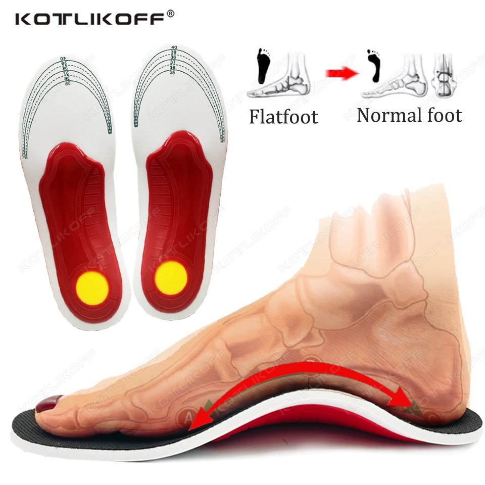 Đệm Gel Lót Giày Hỗ Trợ Chỉnh Hình Vòm Chân 3D Cao Cấp Cho Nam Nữ