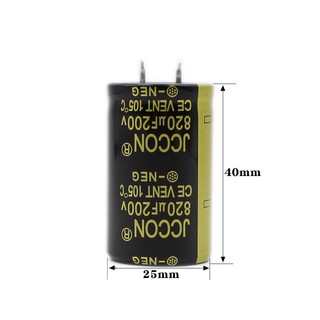Tụ điện phân 820uf 200v 6800uf 50v 63v rubycon 105 chất lượng cao℃