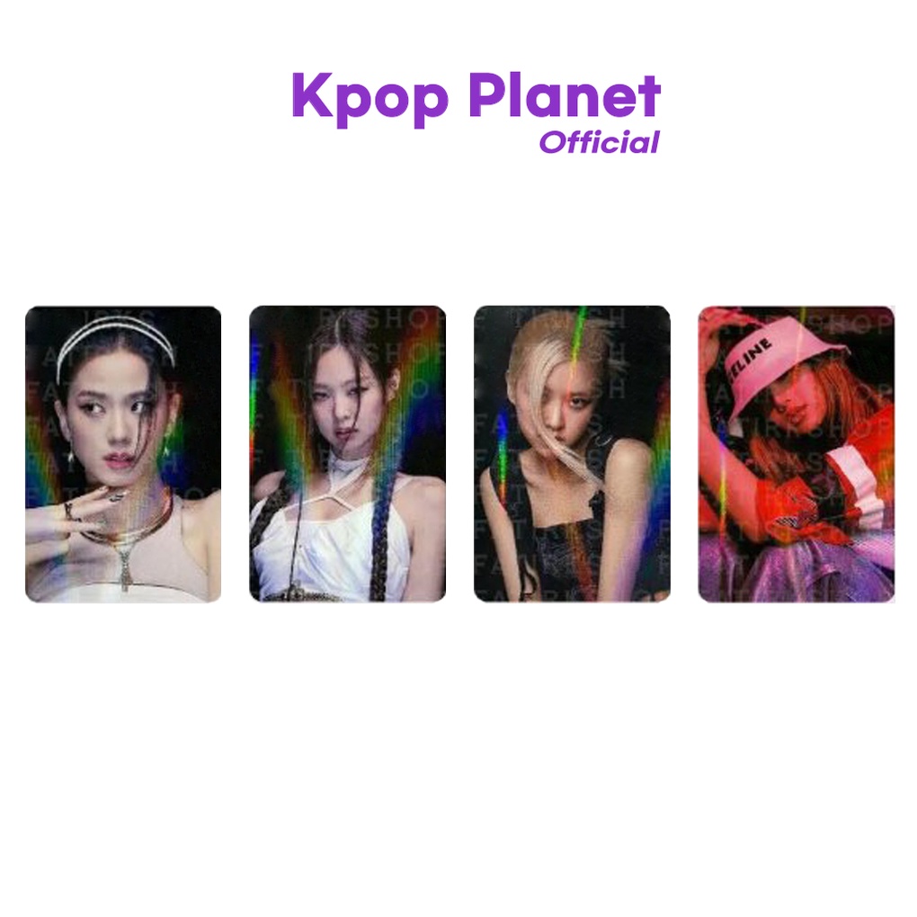 Thẻ ảnh KPOP GOODS BLACKPINK BORN PINK Starone POB