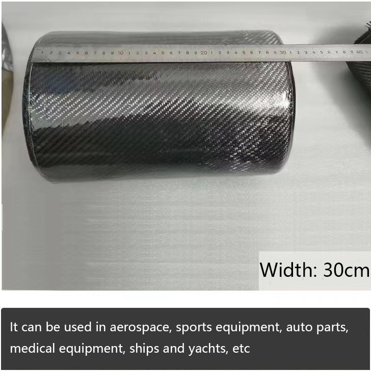 Vải Dệt Sợi carbon 3k 200g 20 / 30cm Tự Làm Trang Trí Ngoại Thất Xe Hơi