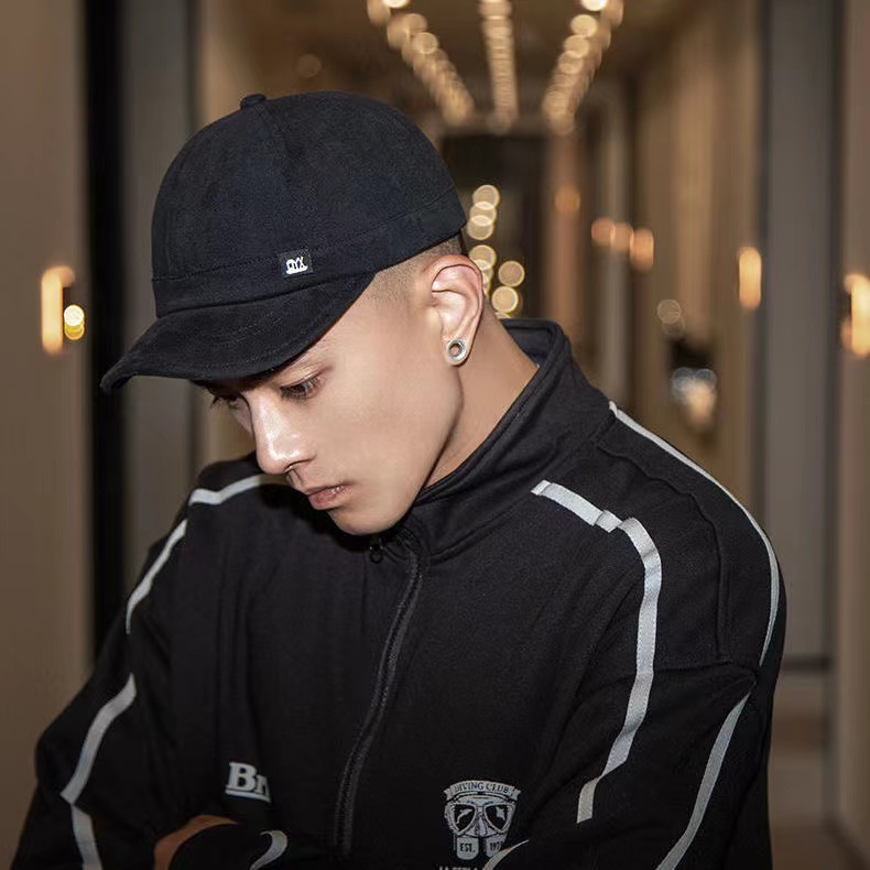 Mũ lưỡi trai THE CAPAL màu trơn phong cách Hàn Quốc cho nam nữ