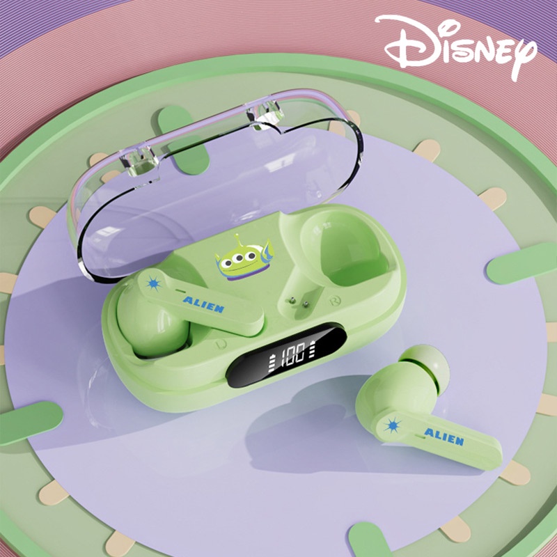 Tai Nghe Không Dây Bluetooth 5.3 Chống Ồn Chất Lượng Cao Hình Người Ngoài Hành Tinh Disney Toy Story