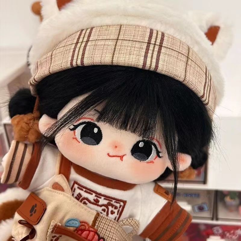 Búp Bê Nhồi Bông Cotton 20cm Hình Người Đáng Yêu