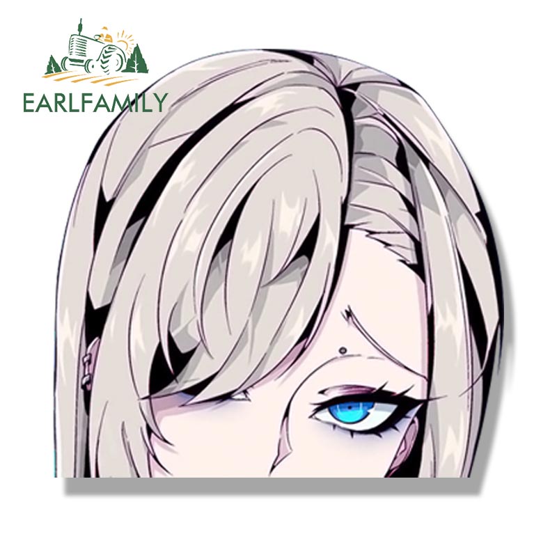 Stickers Dán Trang Trí Xe Hơi In Hình Nhân Vật Hoạt Hình Aichuninose fanart peeker