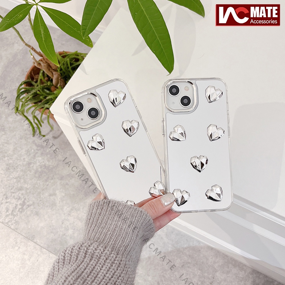 Ốp Điện Thoại Gương Trang Điểm Cho iphone 15promax 15 pro 14 promax 14 plus 12 13 pro max 11