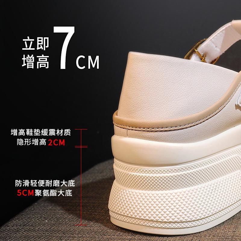 Giày Sandal Thể Thao Đế Dày Thời Trang Mùa Hè 2023 Phong Cách Mới Cho Nữ