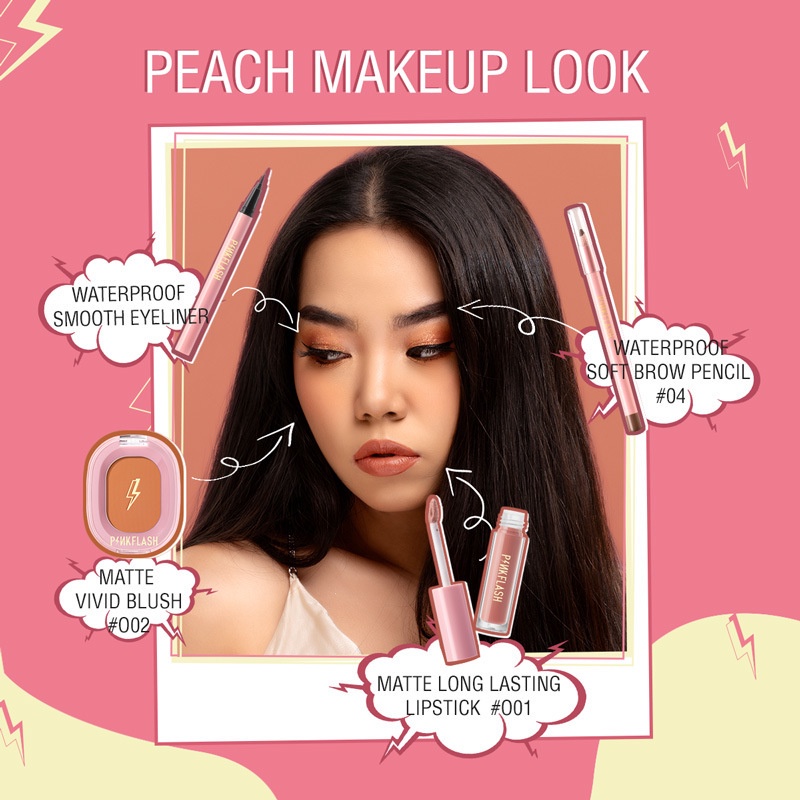 Son Môi Pinkflash Chất Nhung Lì Dễ Lên Màu Không Dính Thành Cốc Cho Nữ