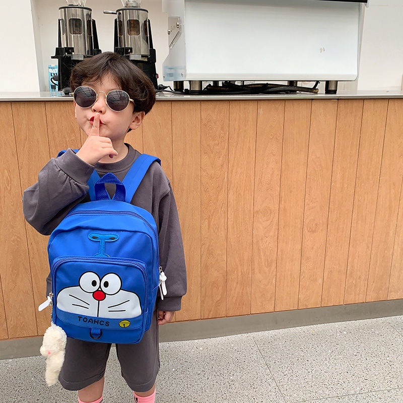 Balo Đi Học Hình Doraemon Đáng Yêu Cho Trẻ Em 3-5 Tuổi