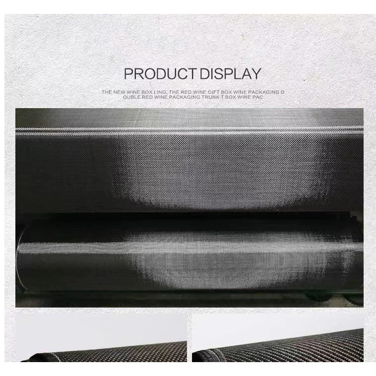 Cuộn Dây Sợi Carbon Thật 3K 200GSM 0.3mm Dài 1M / 39inch 1.5M / 59inch Chuyên Dụng Cho Xe Hơi Thể Thao