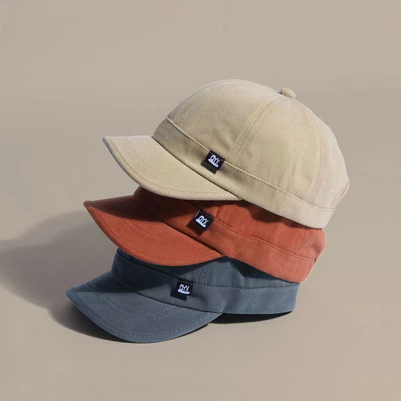 Mũ lưỡi trai THE CAPAL màu trơn phong cách Hàn Quốc cho nam nữ