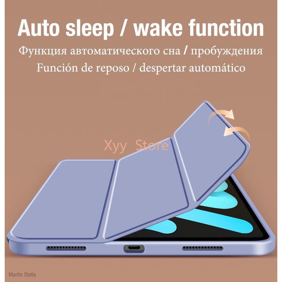 Bao Da Máy Tính Bảng Nắp Lật Cho ipad Mini 6 2021 Air 5 Air 4 10.9 inch 10.2 9.7 9th 8th 7th 6th 5th Air 1 2 Ốp