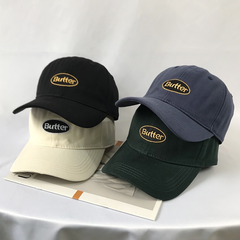 Mũ Lưỡi Trai Thêu Chữ Phong Cách Hàn Quốc Cho Nam Nữ