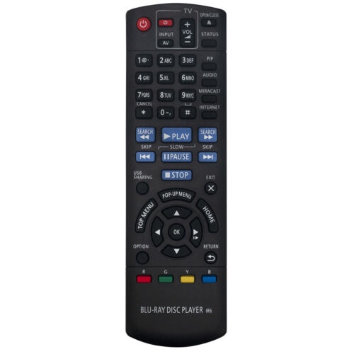 N2QAYB000965 Thay thế điều khiển từ xa cho máy nghe nhạc Blu-ray Panasonic DMP-BDT270GT DMP-BDT270