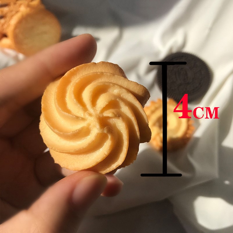 🍓Raspberry🍓 Kẹp Tóc Hình Bánh Quy Dễ Thương Ngộ Nghĩnh