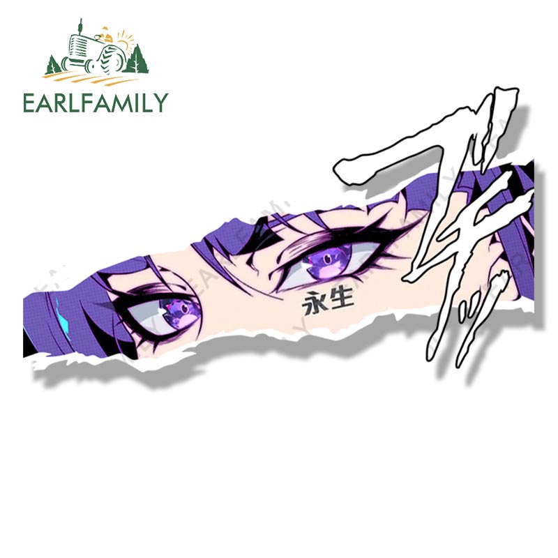 Miếng Dán Hình Xăm Hoạt Hình Anime Genshin Va Chạm Fanart Peek Cho Xe Hơi