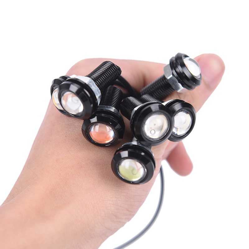 Đèn Led Mắt Đại Bàng Phá Sương Mù Ban Ngày Cho Xe Hơi 9W 12V 18Mm