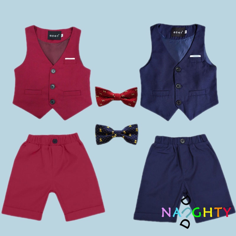 Bộ Đồ Vest Hóa Trang Dành Cho Bé Trai 1-13 Tuổi