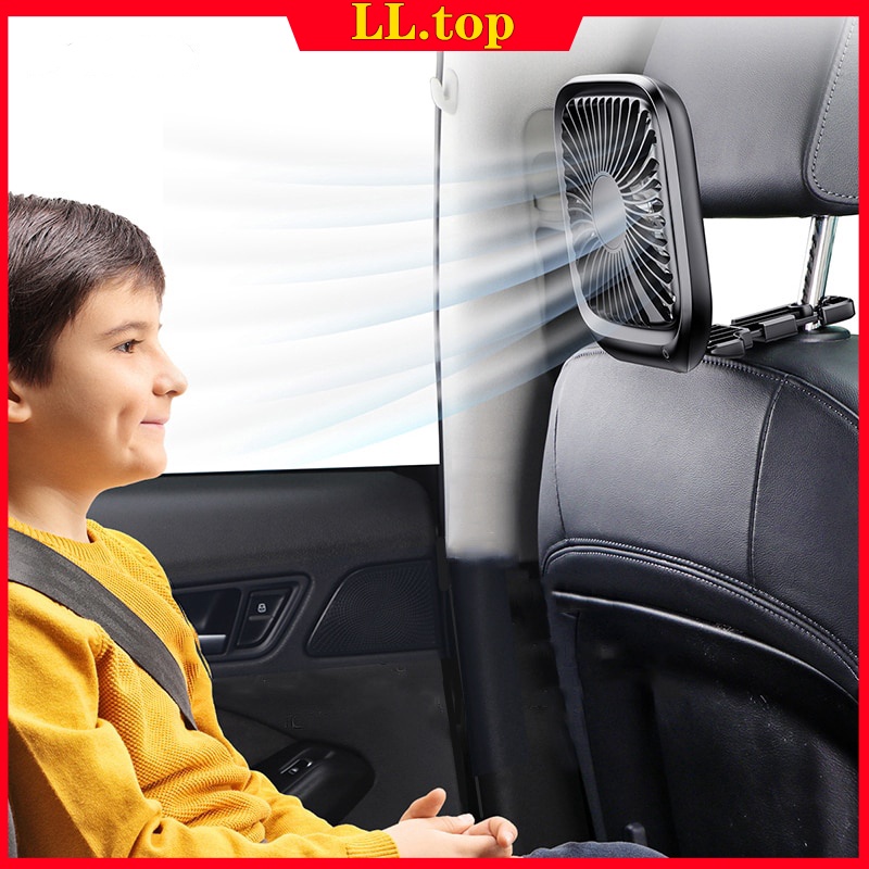 Quạt Kẹp Ghế Ô Tô Quạt USB dùng để bàn và trên ô tô
