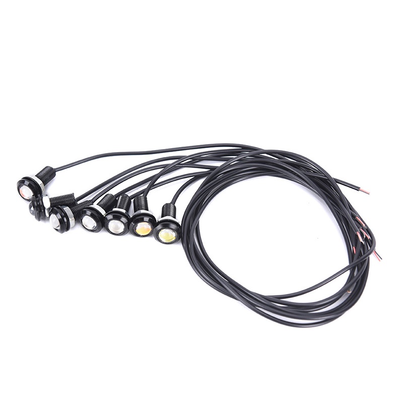Đèn Led Mắt Đại Bàng Phá Sương Mù Ban Ngày Cho Xe Hơi 9W 12V 18Mm
