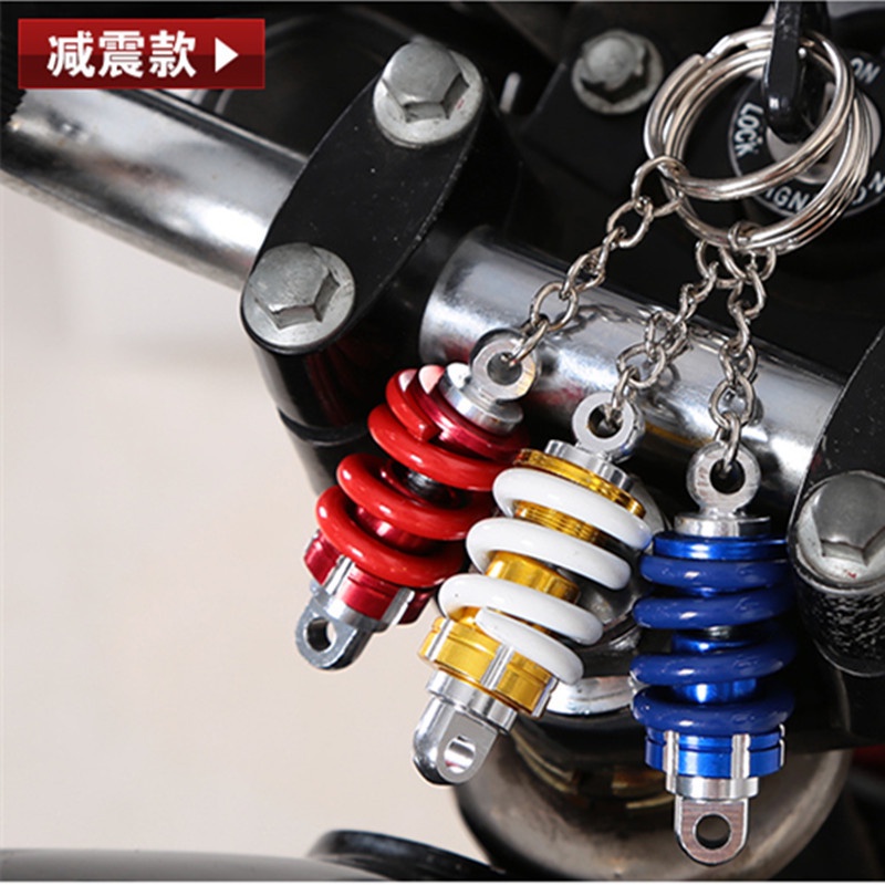 Móc Khóa Hình Phuộc Giảm Xóc proton Perodua Xe Hơi Xe Máy Sáng Tạo