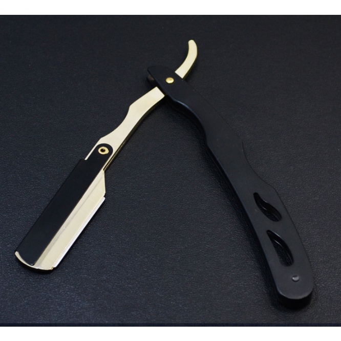 Hàng Có Sẵn Giao Hàng Nhanh Chóng#Giá Đỡ Dao Cạo Râu Lưỡi Dao Thẳng Bằng Thép Không Gỉ Chuyên Dụng Cho Nam