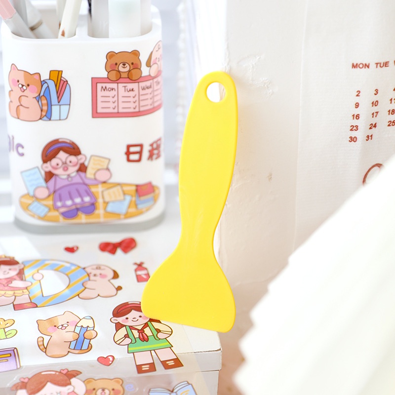 Bộ Sticker Dán Trang Trí Nhật Ký / Sổ Tay Họa Tiết Hoạt Hình Dễ Thương