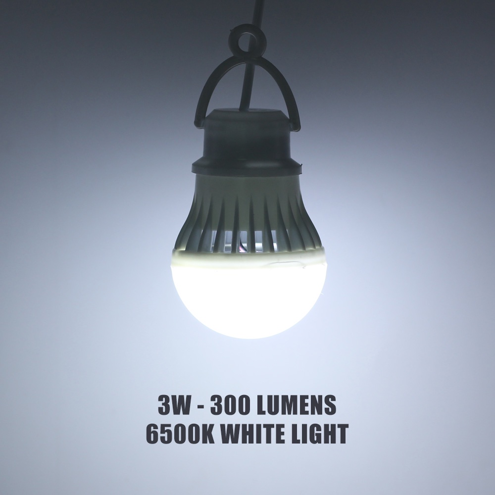 Đèn LED USB Mini 5V Có Móc Treo Di Động Tiện Dụng Cho Hoạt Động Ngoài Trời