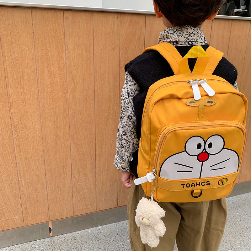 Balo Đi Học Hình Doraemon Đáng Yêu Cho Trẻ Em 3-5 Tuổi