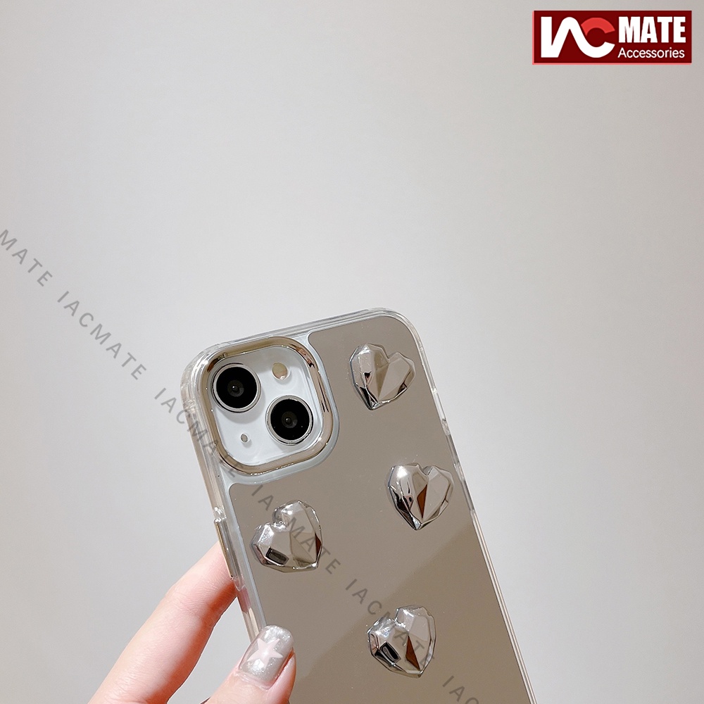 Ốp Điện Thoại Gương Trang Điểm Cho iphone 15promax 15 pro 14 promax 14 plus 12 13 pro max 11