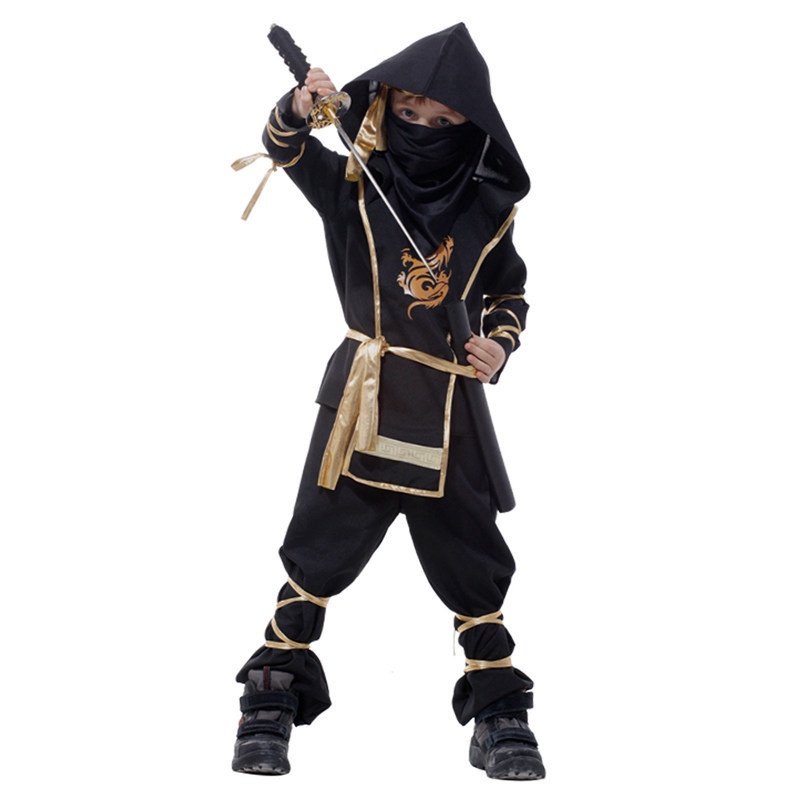 Bộ Đồ Hóa Trang Ninja Rồng Samurai Nhật Bản Cho Bé