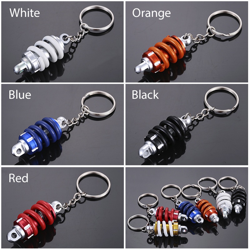 Móc Khóa Hình Phuộc Giảm Xóc proton Perodua Xe Hơi Xe Máy Sáng Tạo