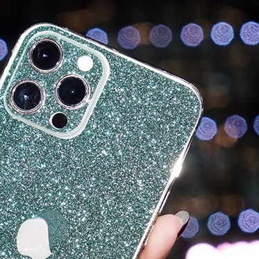 Phim Dán Bảo Vệ Mặt Sau Điện Thoại Lấp Lánh Sang Trọng Cho IPhone 11 12 Pro Max