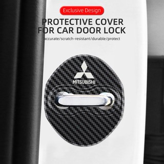 Bộ 4 khóa cửa xe hơi mitsubishi outlander lancer pajero l200 l300 2 3 4 asx