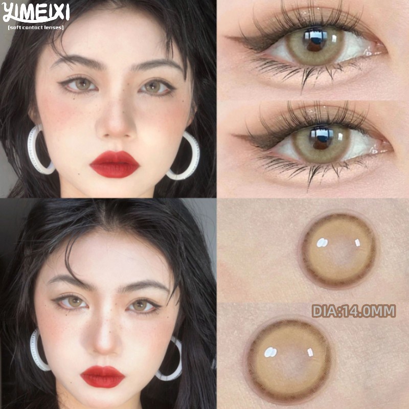 Set 2 Thấu Kính Tiêu Cự Tự Nhiên Mềm Mại 0 ~ - 8.00 14.0mm 1 Năm 14.2mm