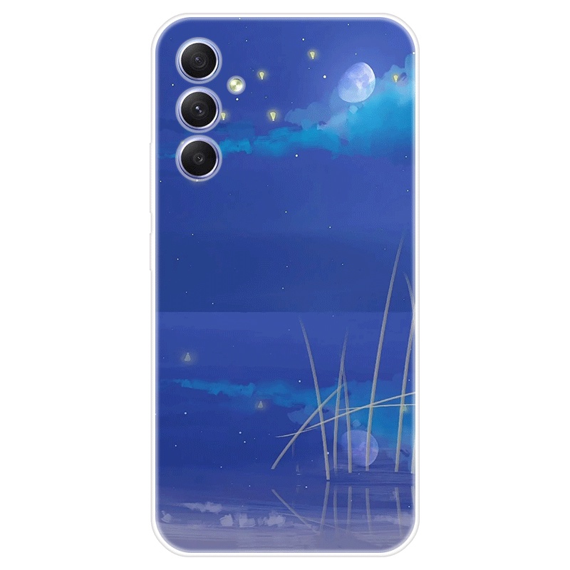 Ốp Điện Thoại TPU Dẻo Họa Tiết Hoạt Hình Dễ Thương Cho Samsung Galaxy A34 5G Samsung A34 2023