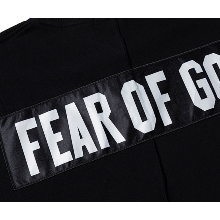 Áo Nỉ Cổ Tròn In Hình FE-AR Terry Thời Trang Đường Phố Mùa Hè Cho Nam Và Nữ