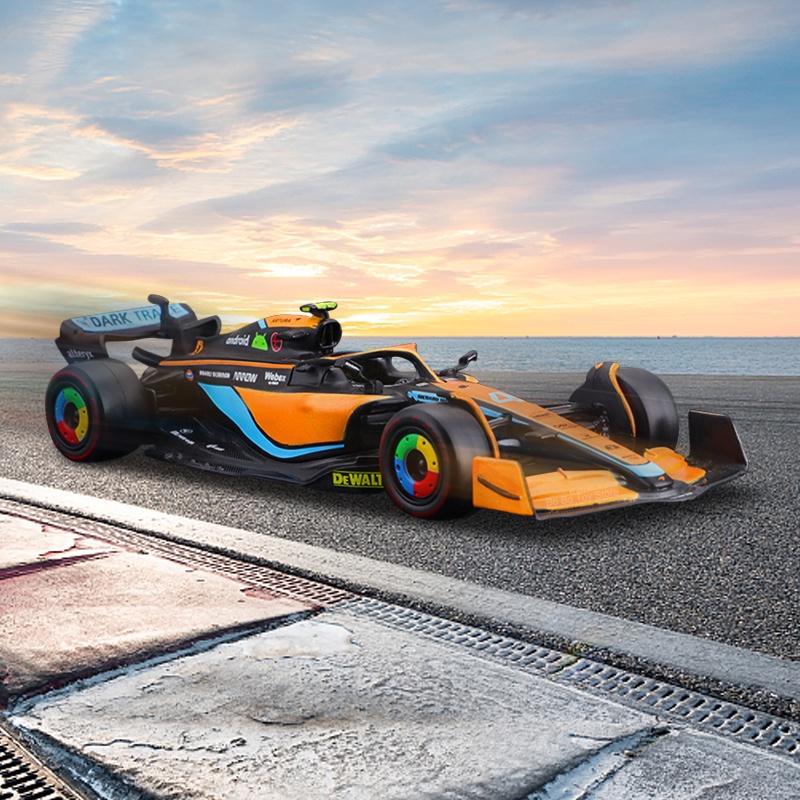 Bburago Xe 2022 F1 McLaren MCL36 Tỉ Lệ 1: 43 #4 Phụ Kiện Chuyên Dụng Dành Cho Lando Norriss #3Daniel Mô Hình Xe Đua Công Thức Ricciardo Bằng Hợp Kim