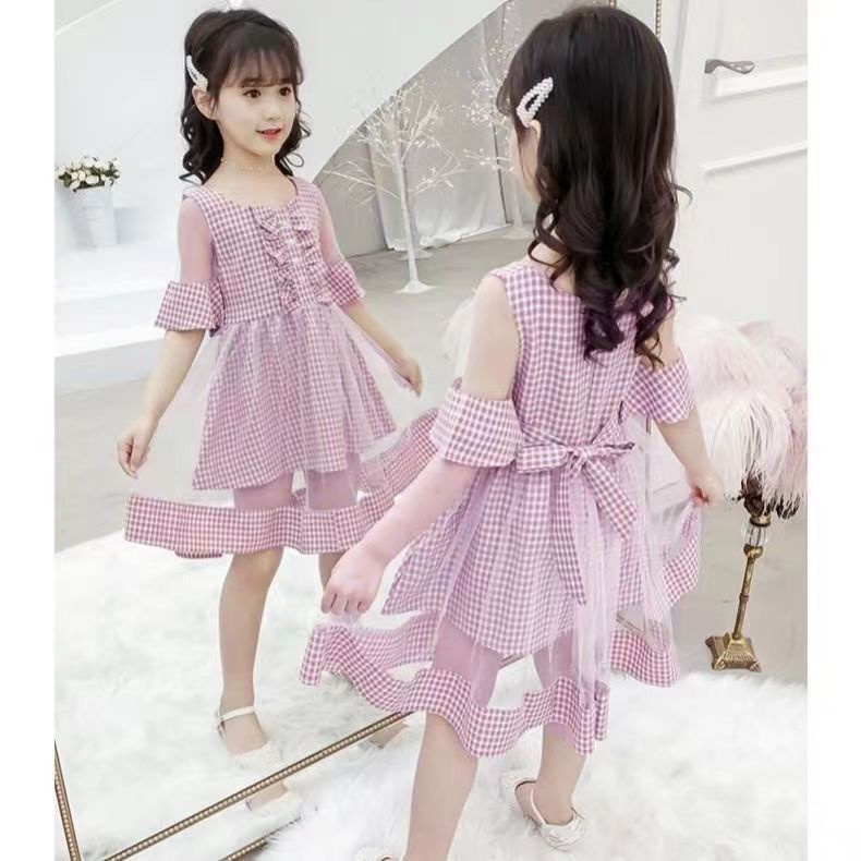 Đầm Công Chúa Thời Trang Mùa Hè 2022 Cho Bé Gái Từ 3-4 - 5-6 - 7-8 - 9-10 - 11-12 Tuổi