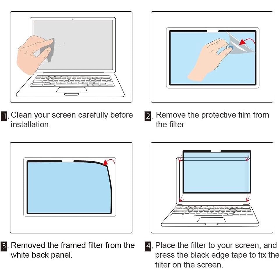 Miếng Dán Màn Hình Chống Chói Ánh Sáng Xanh Tương Thích Với MacBook Air Pro