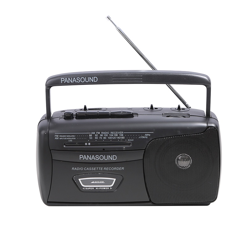 Vintage Tape Machine Cassette Recorder Radio FM FM Máy học tiếng Anh