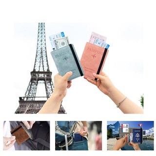 Ví Da PU Đựng Hộ Chiếu Đa Năng