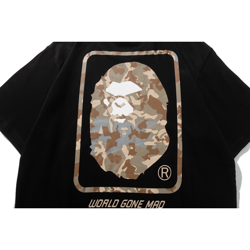 Áo Thun Cotton Tay Ngắn In Họa Tiết Rằn Ri Thời Trang Cho Nam Và Nữ
