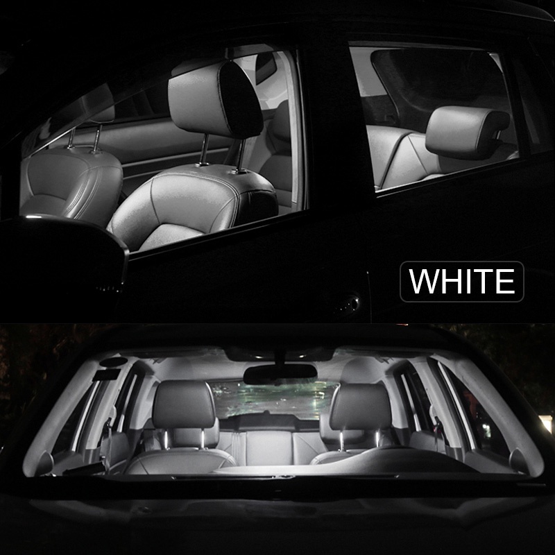 Set 11 Đèn LED Canbus Đọc Sách Gắn Biển Số Xe Hơi Kia Carens For Rondo 2013 2014 2015 2016 2017