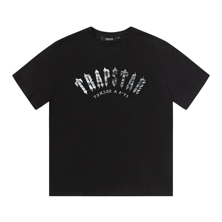 Mới Áo Thun Unisex Ngắn Tay In Họa Tiết Trapstar Ngụy Trang
