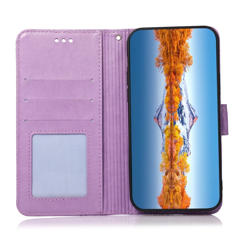 Ốp Điện Thoại Da Gập Hoạt Hình Cho Huawei P20 P30 Lite Pro Nova 3e 4e 8se 7pro