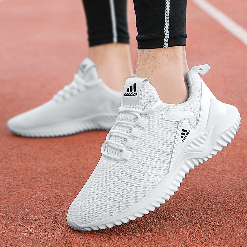 Giày Thể Thao Phối Lưới Thoáng Khí Siêu Nhẹ Size 38-45 Thời Trang Cho Nam Giày Thể Thao Đế Bằng Thoải Mái Chất Lượng Cao