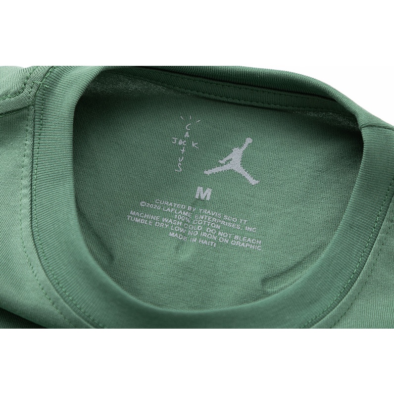 Áo Thun Ngắn Tay Cổ Tròn In Chữ Jack X Jordan Thời Trang Unisex