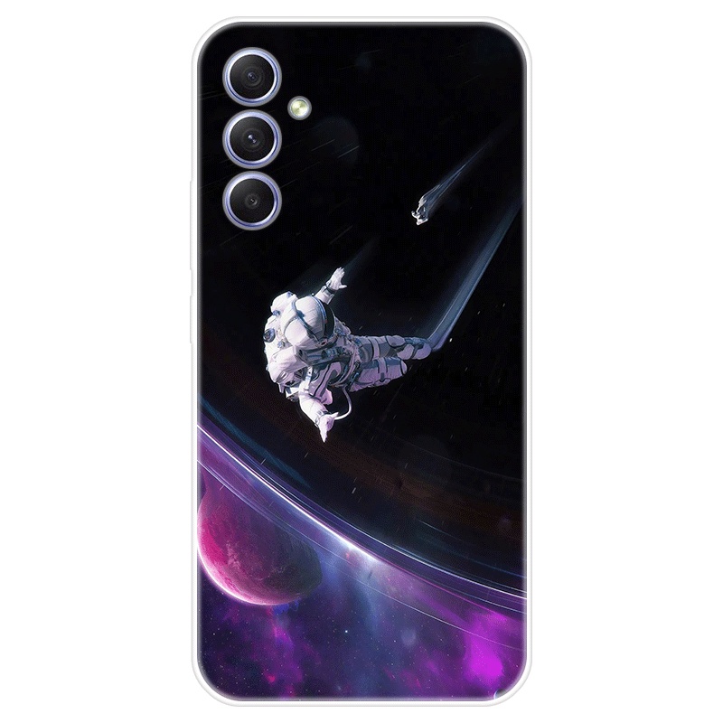 Ốp Điện Thoại TPU Dẻo Họa Tiết Hoạt Hình Dễ Thương Cho Samsung Galaxy A34 5G Samsung A34 2023